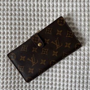 LV Vintage Continental French Kisslock Wallet